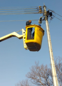 Repair and maintenance of street lights and high mast light at Ikageng local stage